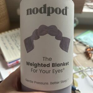 Nodpod Purple Weighted Eye Blanket